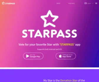 Starpass.co.kr(Starpass) Screenshot
