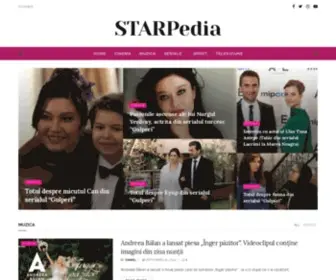 Starpedia.ro(Enciclopedia vedetelor) Screenshot