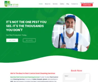 Starpestcontroluae.com(Best Pest Control and Cleaning Service in Dubai) Screenshot