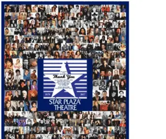 Starplazatheatre.com(Star Plaza Theatre) Screenshot