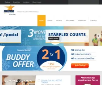 Starplex.com.au(World Class Fitness) Screenshot