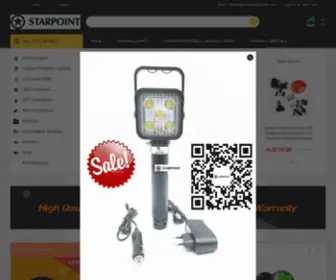 Starpointlighting.com.au(LED Driving Lights) Screenshot