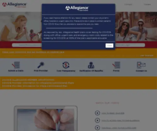 Starpointmedical.com(Allegiance) Screenshot