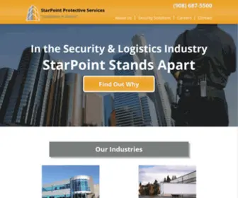 Starpointprotective.com(Starpoint Protect Services) Screenshot