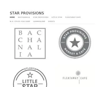 Starprovisions.com(Star Provisions) Screenshot