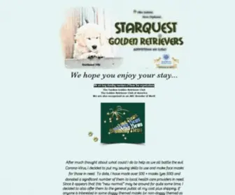 Starquestgoldens.com(HOME) Screenshot