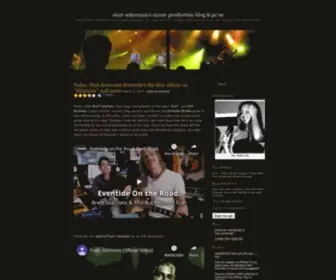 Starrackerman.com(Starr Ackerman's Music Production Blog & PR/AR) Screenshot