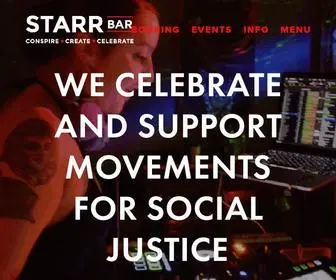 Starrbar.com(Starr Bar) Screenshot
