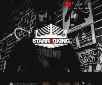 Starrboxing.com(Atlanta Boxing Training And Lessons) Screenshot