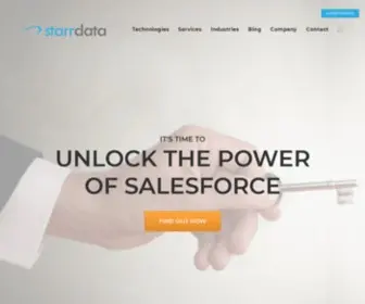 Starrdata.com(Certified Salesforce Partner) Screenshot