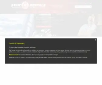 Starrentals.com(Construction Equipment Rental) Screenshot