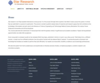 StarresearchJournal.com(StarresearchJournal) Screenshot