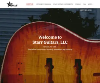 Starrguitars.com(Starr Guitars) Screenshot