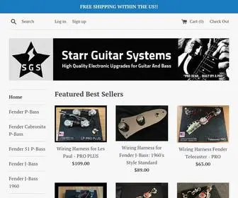 Starrguitarsystems.com(Starr Guitar Systems) Screenshot