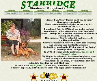 Starridgerrs.com(Starridge RRs) Screenshot