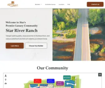 Starriverranchidaho.com(Star River Ranch) Screenshot