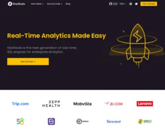 Starrocks.io(Real-Time Analytics Made Easy) Screenshot