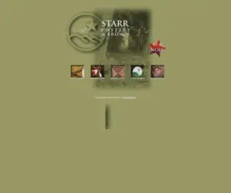 Starrpottery.com(Starr Pottery & Bronze) Screenshot