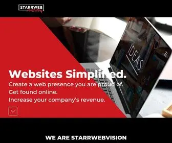 Starrwebvision.com(StarrWeb Marketing • Website Design in Minot) Screenshot