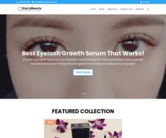 Starrybeauty.com(Starry Beauty) Screenshot