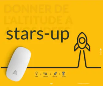 Stars-UP.pro(Website designer) Screenshot