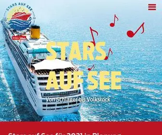 Starsaufsee.ch(Von Schlager bis Volksrock auf dem Kreuzfahrtschiff Costa Victoria ab Venedig) Screenshot