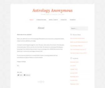 Starscopestoday.com(Astrology Anonymous) Screenshot