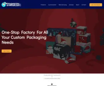 Starseedpkg.com(Professional Paper Boxes Manufacturer) Screenshot