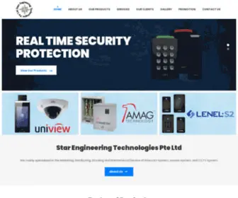 Starsengg.sg(Security Solutions & Services) Screenshot