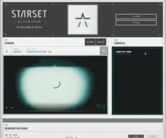 Starsetonline.com(STARSET) Screenshot