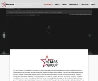 Starsgroup.com Screenshot