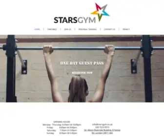 Starsgym.co.uk(BATTERSEA) Screenshot