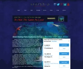 Starshipcontrol.com(Starship featuring Mickey Thomas) Screenshot