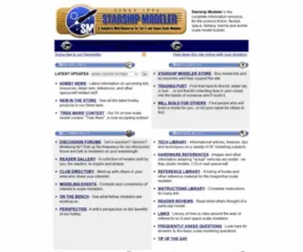 Starshipmodeler.com(Starship Modeler) Screenshot