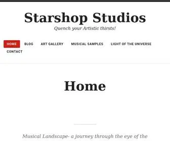 Starshopstudios.com(Quench your Artistic thirsts) Screenshot