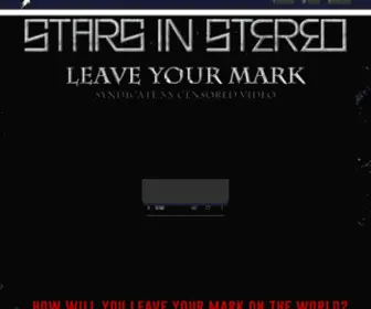 Starsinstereomusic.com(STARS IN STEREO) Screenshot