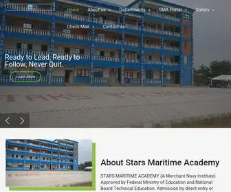 Starsmaritime.com(Stars Maritime Academy) Screenshot