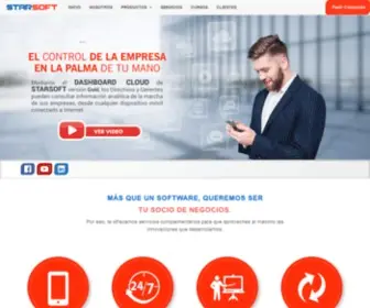 Starsoft.com.pe(Soluciones de Software ERP para empresas) Screenshot