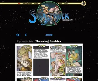 Starstruckcomics.com(A sci) Screenshot