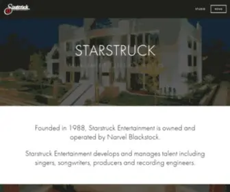 Starstruckentertainment.com(Starstruck Entertainment) Screenshot