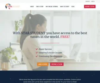 Starstudent.co.uk(Online exam tuition) Screenshot