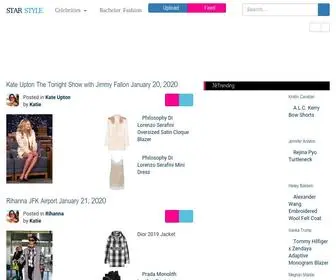 Starstyle.com(Star Style identifies the exact clothing) Screenshot