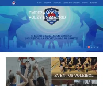 Starsvolleyball.es(Club de Voleibol en Madrid) Screenshot