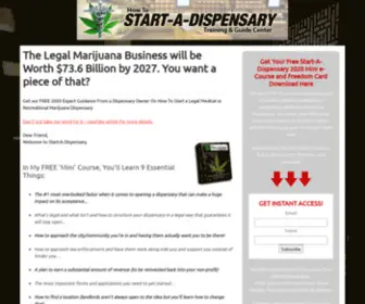 Start-A-Dispensary.com(Start a Dispensary) Screenshot