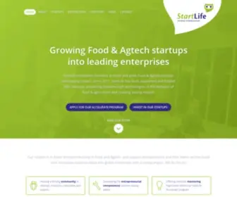 Start-Life.nl(Accelerating Sustainable Agrifoodtech Startups) Screenshot