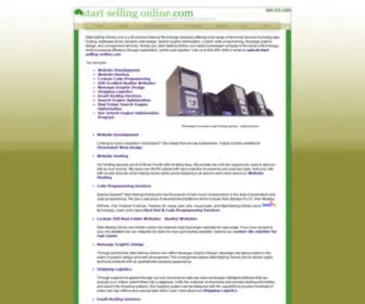 Start-Selling-Online.com(Shreveport Louisiana Web Design) Screenshot