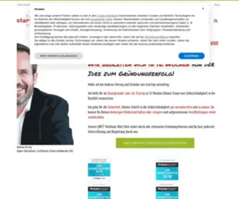 Start-UP-Berater.de(Unternehmensberatung für Existenzgruendung und KMU) Screenshot