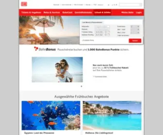 Start.de(Deutsche Bahn) Screenshot