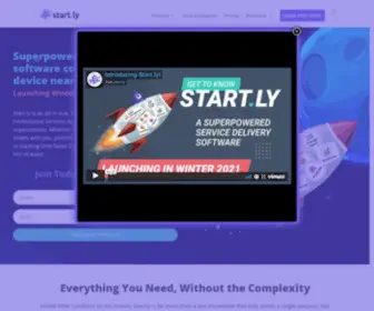Start.ly(Your Service Organization Streamlined with Startly) Screenshot