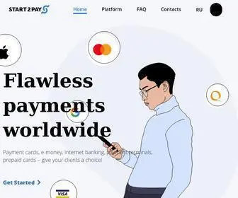 Start2Pay.com(Payments as they meant to be) Screenshot